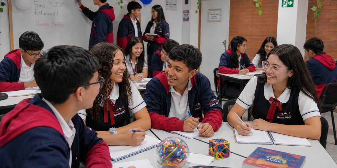 A Gimnasio Superior Nuevos Andes classroom